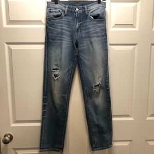 FRYE Garret Relaxed Hunter Wash Denim Jeans